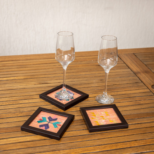 Framed Tea Coasters 3 Pcs