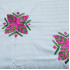 Light Green Phulkari Embroidered Pillow Cover