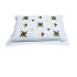 White Phulkari Embroidered Pillow Cover