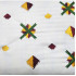 White Phulkari Embroidered Pillow Cover