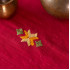 Phulkari Embroidered Red Table Runner