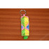 Key Chain With Phulkari And Pom Pom Detailing