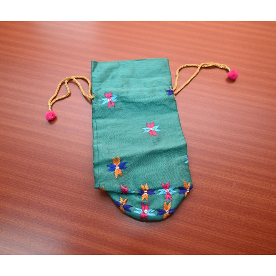 Bottle Cover With Phulkari Work