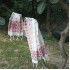 White Phulkari Dupatta