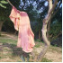 Dusty Pink Phulkari Dupatta