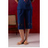 Navy Blue Embroidered Pajama